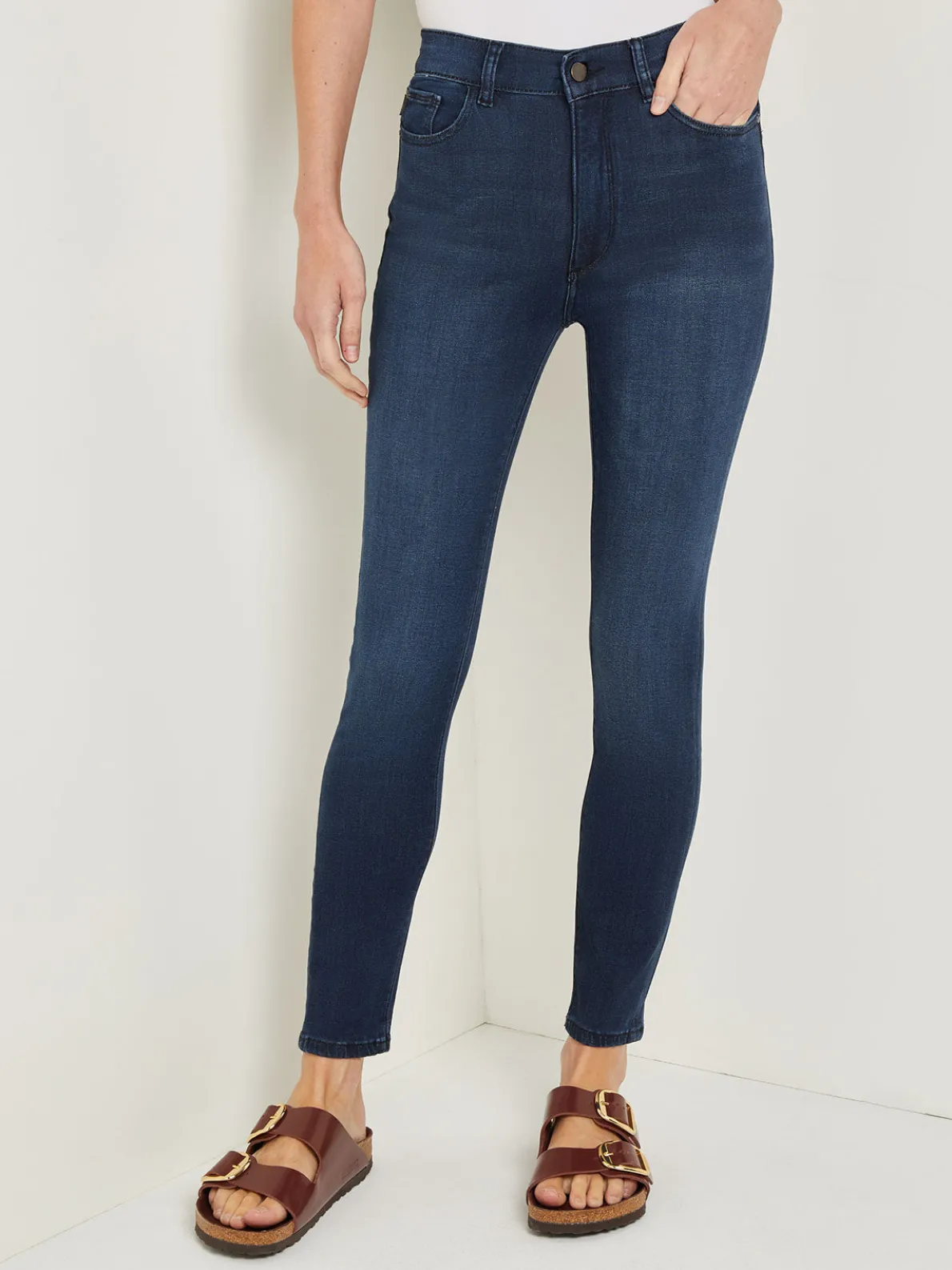 Farrow High-Rise Skinny Ankle Jeans