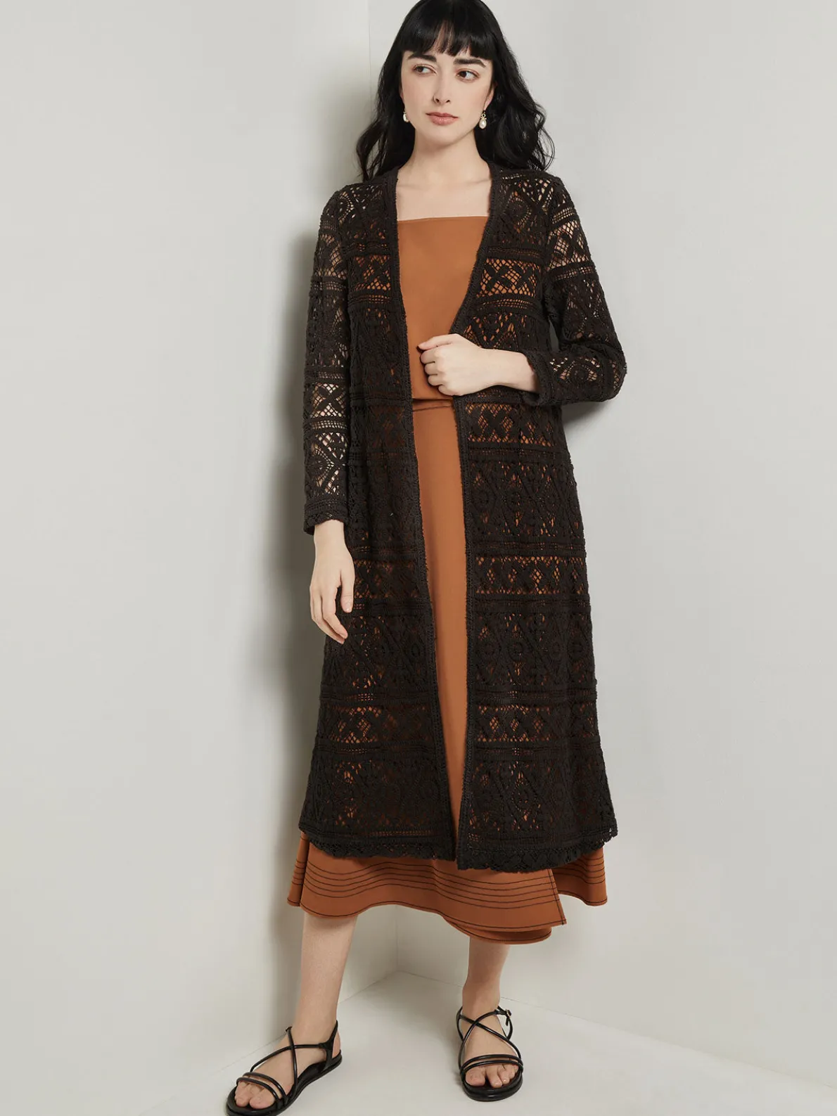 Heritage Fit Duster - Crochet Cotton