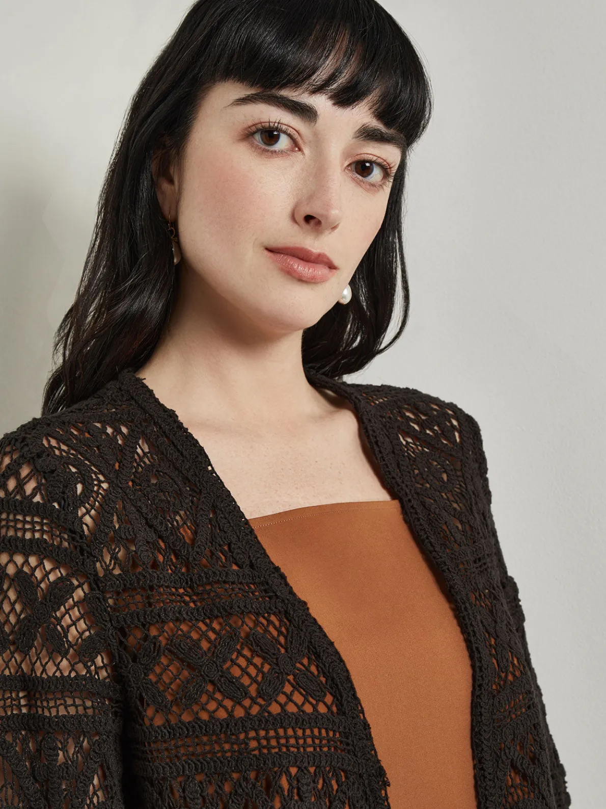 Heritage Fit Duster - Crochet Cotton