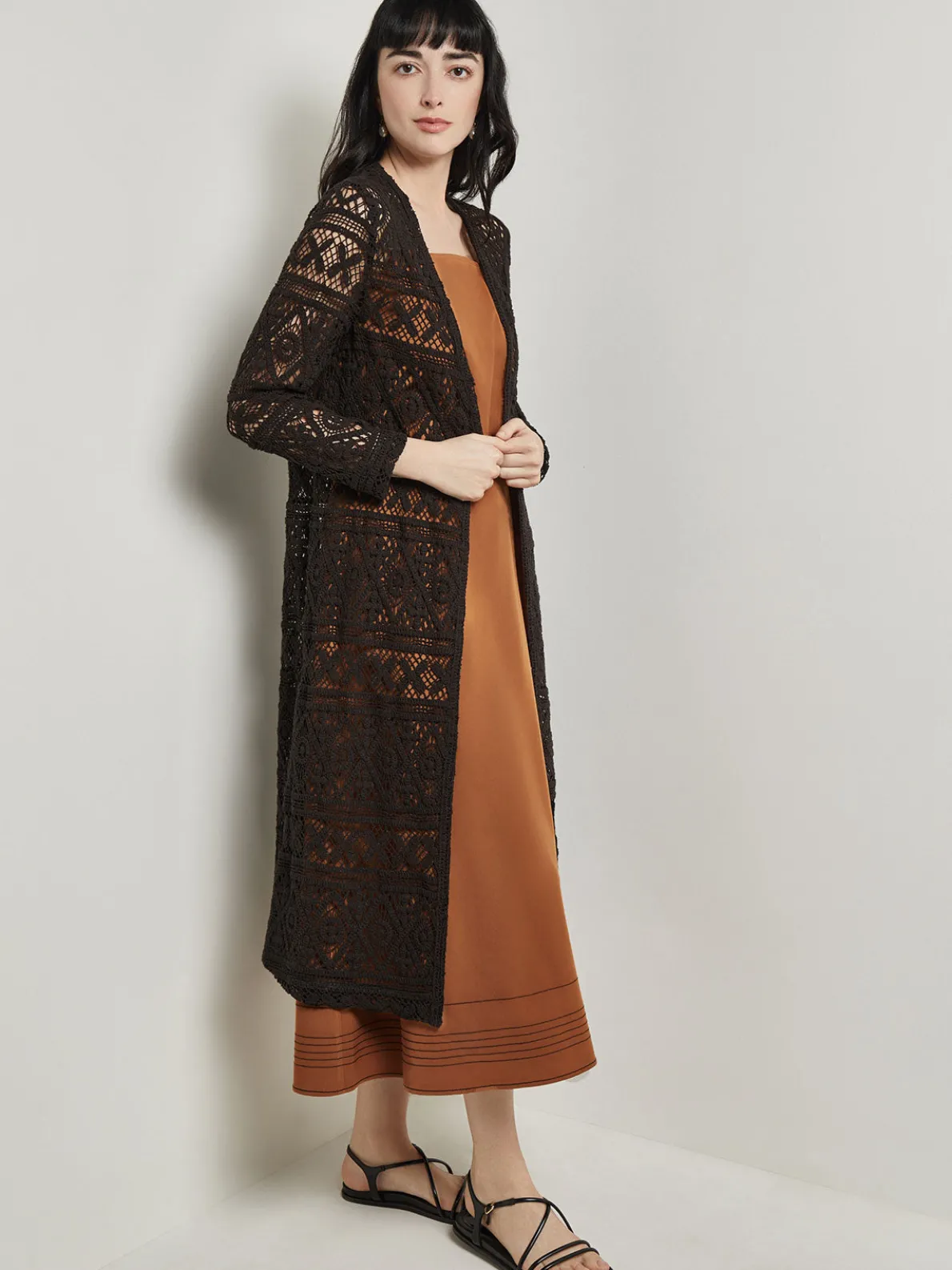 Heritage Fit Duster - Crochet Cotton