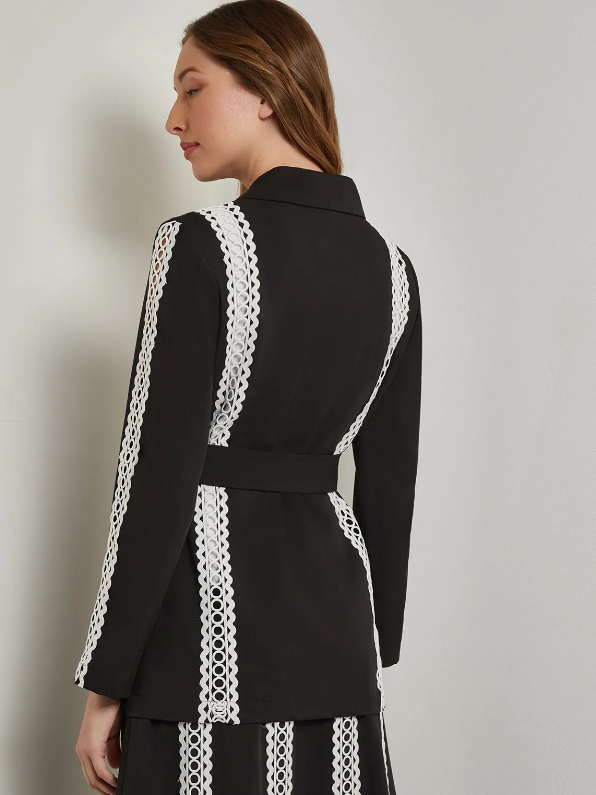 Heritage Fit Jacket - Eyelet Trim Woven Twill